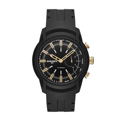 Horlogeband Diesel DZT1014 Silicoon Zwart 19mm Horlogeband Diesel DZT1014 Silicoon Zwart 19mm