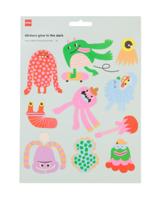 HEMA Stickers glow in the dark monsters - thumbnail