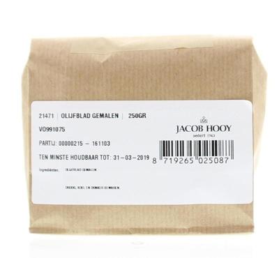 Jacob Hooy Olijfblad gemalen 250 Gram