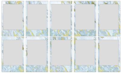 Fujifilm instax mini film blue marble