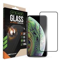 Striker D3O Xtreme Impact Glass Screen Protector - Black Frame - Apple iPhone X/Xs/11 Pro - thumbnail