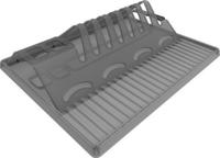 Rotho Space Wonder Opvouwbaar Afdruiprek Antraciet - thumbnail