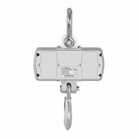 Steinberg Systems SBS-KW-500SLIM Kraanweegschaal Laadvermogen Max. 500 kg Nauwkeurigheid 100 g LCD-scherm Gegoten aluminium, staal, roestvrij staal Eenheden kg/lb - thumbnail