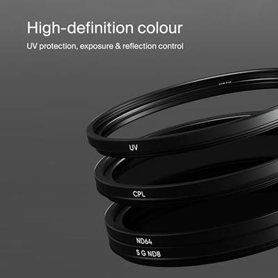 Urth 72mm UV, Circular Polarizing (CPL), ND64, Soft Grad ND8 Lens Filter Kit (Plus+) Urth 72mm UV, Circular Polarizing (CPL), ND64, Soft Grad ND8 Lens Filter Kit (Plus+)