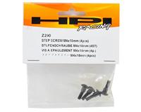 Step screw m4x15mm (4pcs) - thumbnail