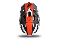 UFO PLAST crosshelm "echus helmet echus m bl./orange/white matt - thumbnail
