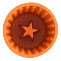 LickiMat® Likbak Yoggie Pot, orange - thumbnail