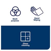 Tork poetspapier Mini Centerfeed, 1-laags, systeem M1, pak van 11 rollen - thumbnail