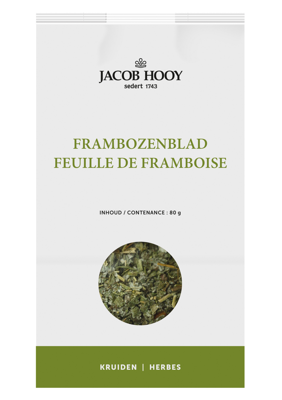 Jacob Hooy Frambozenblad Gesneden