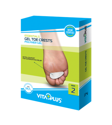Vitaplus Essentials Gel Toe Crests Polymer Gel maat M/L