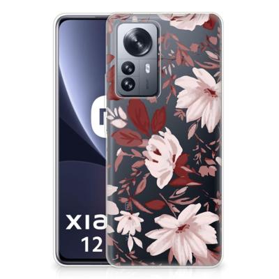 Smartphone hoesje Xiaomi 12 Pro Watercolor Flowers