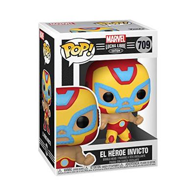 Marvel Lucha Libre Funko Pop Vinyl: El Héroe Invicto (Iron Man)