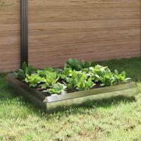 VidaXL Slakkenhekken 8 pcs zilver roestvrij staal - thumbnail