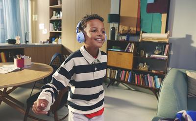 JBL Junior 320BT bluetooth On-ear hoofdtelefoon blauw - thumbnail
