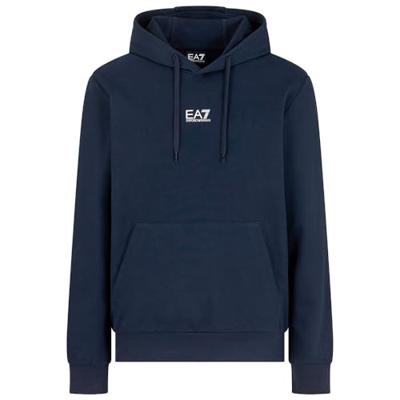Emporio Armani EA7 8NPM32 Hoodie Heren Donkerblauw - Maat XL - Kleur: Blauw | Soccerfanshop
