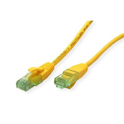 ROLINE RM Patchkabel Cat.6A UTP, geel, 5 m