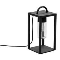 KonstSmide TerraslampBologna 45cm zwart met helder glas - 7532-750 - thumbnail