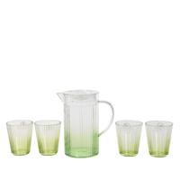 Kan met 4 bekers H19.6cm - thumbnail