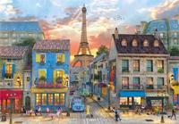 Clementoni legpuzzel streets of paris, 1000st. - thumbnail