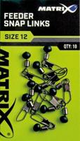Matrix Feeder Snap Links 10st. Size 12 - thumbnail