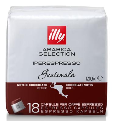 illy Arabica Selection Guatemala - 18 Iperespresso-capsules