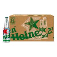 Heineken - Silver Aluminium Club Bottle 4.0% - 24x 330ml - thumbnail