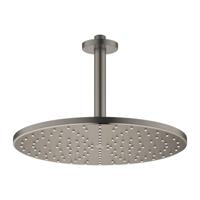 GROHE Rainshower Mono 310 Hoofddouche - 31cm - 1 straalsoort - plafondarm 14.2cm - geborsteld hard graphite 26560al0 - thumbnail