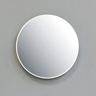 INK SP15 Spiegel - 80x4x80cm - rond - verzonken in aluminium kader - aluminium wit mat 8408571