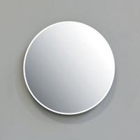 INK SP15 Spiegel - 80x4x80cm - rond - verzonken in aluminium kader - aluminium wit mat 8408571 - thumbnail