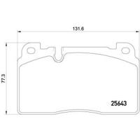 Remblokken set P85122 - thumbnail