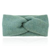 LGT JWLS Zachte Gebreide Oorwarmer Hoofdband - Heerlijk Zacht - Groen - thumbnail