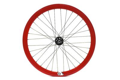 Origin8 Fixed Gear Achterwiel - Rood PC Origin8 Fixed Gear Achterwiel - Rood PC