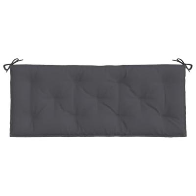 VidaXL Tuinbankkussen 120x50x7 cm oxford stof antracietkleurig VidaXL Tuinbankkussen 120x50x7 cm oxford stof antracietkleurig