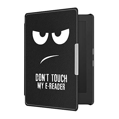 Lunso - Kobo Aura H20 Edition 1 hoes (6.8 inch) - sleep cover - Don't Touch