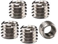 Walimex schroefdraadadapter 1/4 op 3/8 inch (5-delige set) - thumbnail