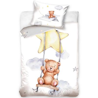 Animal Pictures BABY Dekbedovertrek Beertje - 100 x 135 cm - Katoen