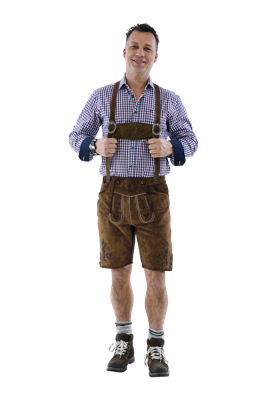 Trachtenlederhose olive