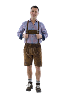 Trachtenlederhose olive - thumbnail