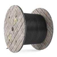 AS Schwabe 10025 Rubberkabel H07RN-F 5 x 1.5 mm² Zwart per meter - thumbnail