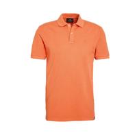 Scotch & Soda regular fit polo met biologisch katoen oranje - thumbnail