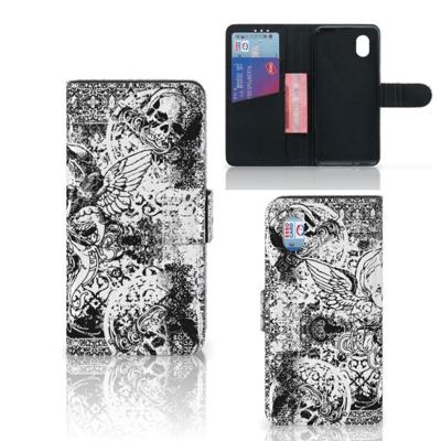 Telefoonhoesje met Naam Alcatel 1B (2020) Skulls Angel Telefoonhoesje met Naam Alcatel 1B (2020) Skulls Angel