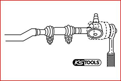 KS Tools 150.1627 1/2 spoorstangkopsteekdop