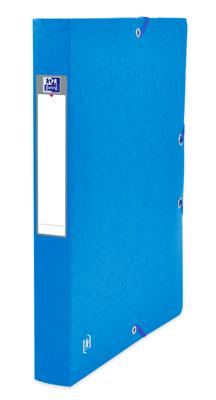 Elastobox Oxford Top File+ A4 40mm blauw