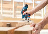 Bosch Blauw GKF 12 V-8 Accu Kantenfrees met 2 accu&apos;s 3.0Ah - 06016B0000 - thumbnail