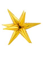 Folieballon Ster Goud - thumbnail