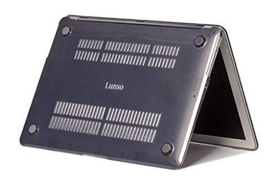 Lunso MacBook Air 13 inch (2010-2017) cover hoes - case - Glanzend Zwart