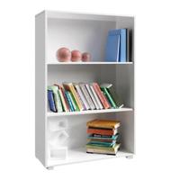 Boekenkast Vela Wit met 3 opbergvakken - thumbnail