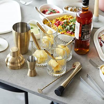 Point-Virgule - Cocktailset 4-dlg Goudkleurig