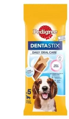 10x Pedigree Dentastix Medium 180 gr