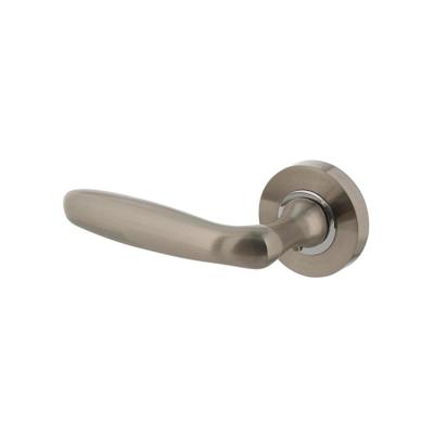 Gatdeel links 1692 Bjorn op rond rozet 7mm nokken nikkel mat